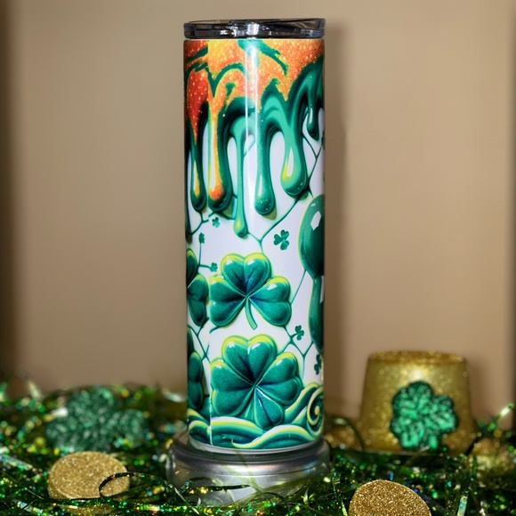 New St Patrick's Day 20 oz Insulated Tumbler - Picture 5 of 6